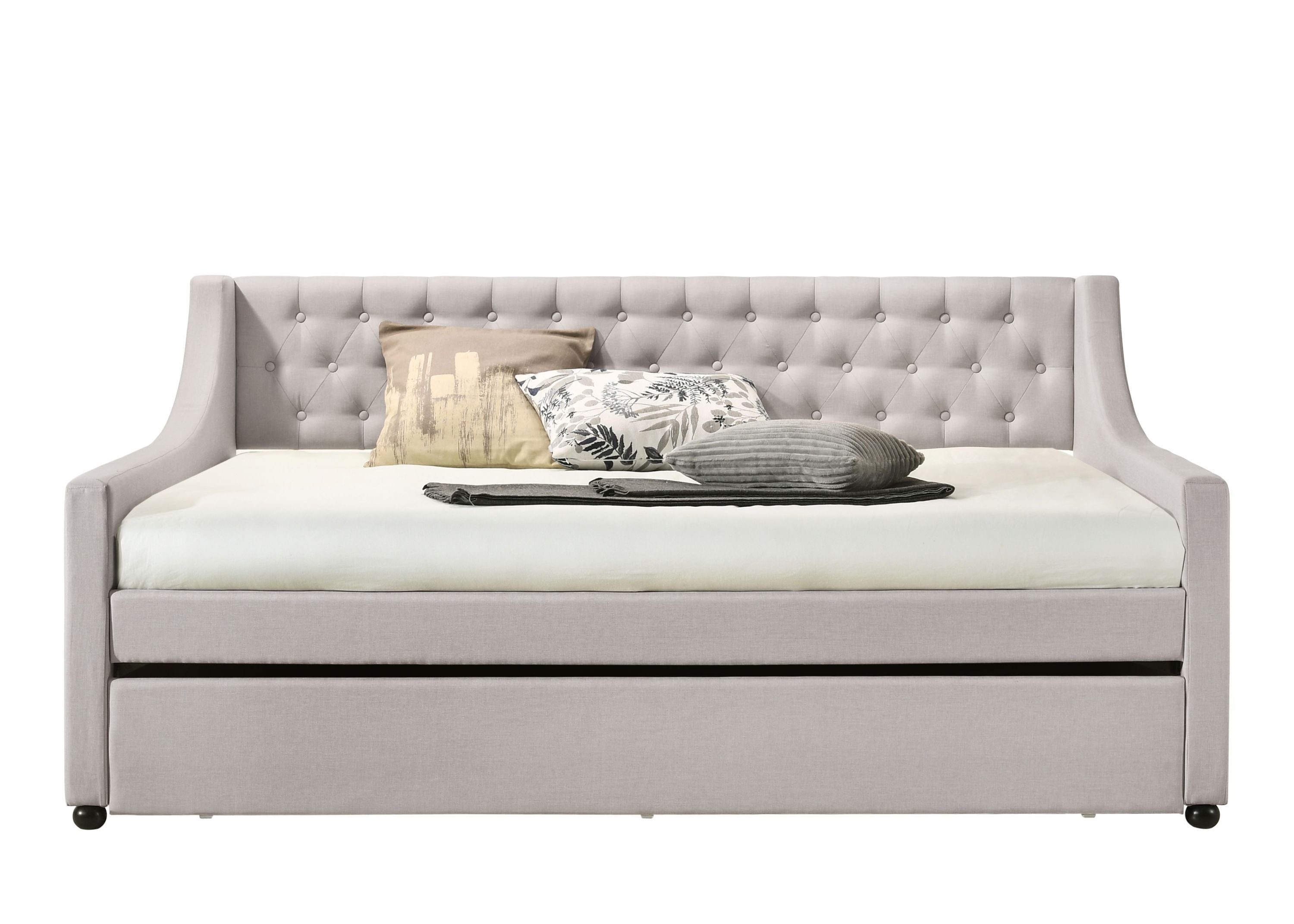 ACME Lianna Full Daybed & Twin Trundle (Beige)