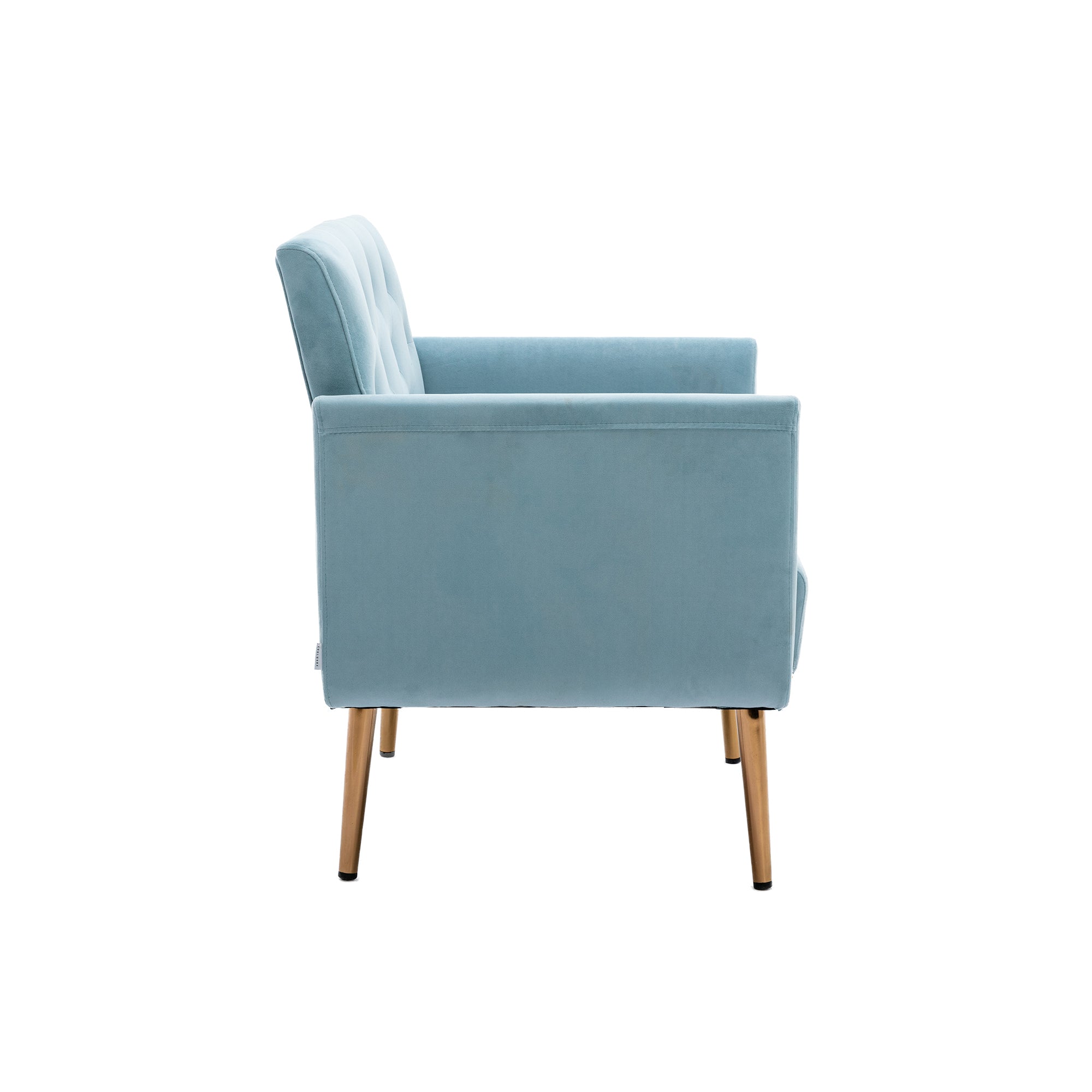 COOLMORE Accent Chair Leisure Single Sofa (Blue)