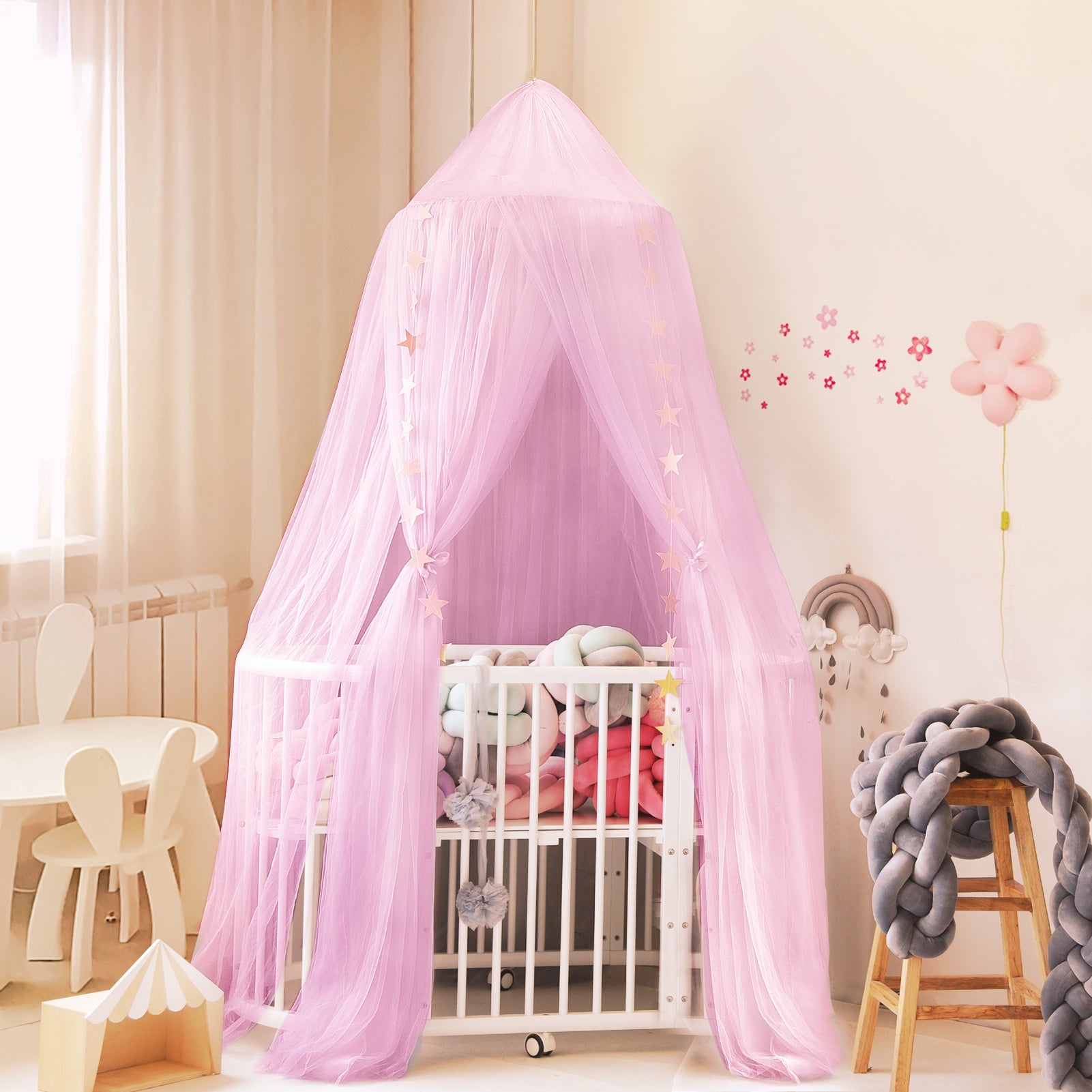 Kids Play Tent Baby Princess Room (Pink)