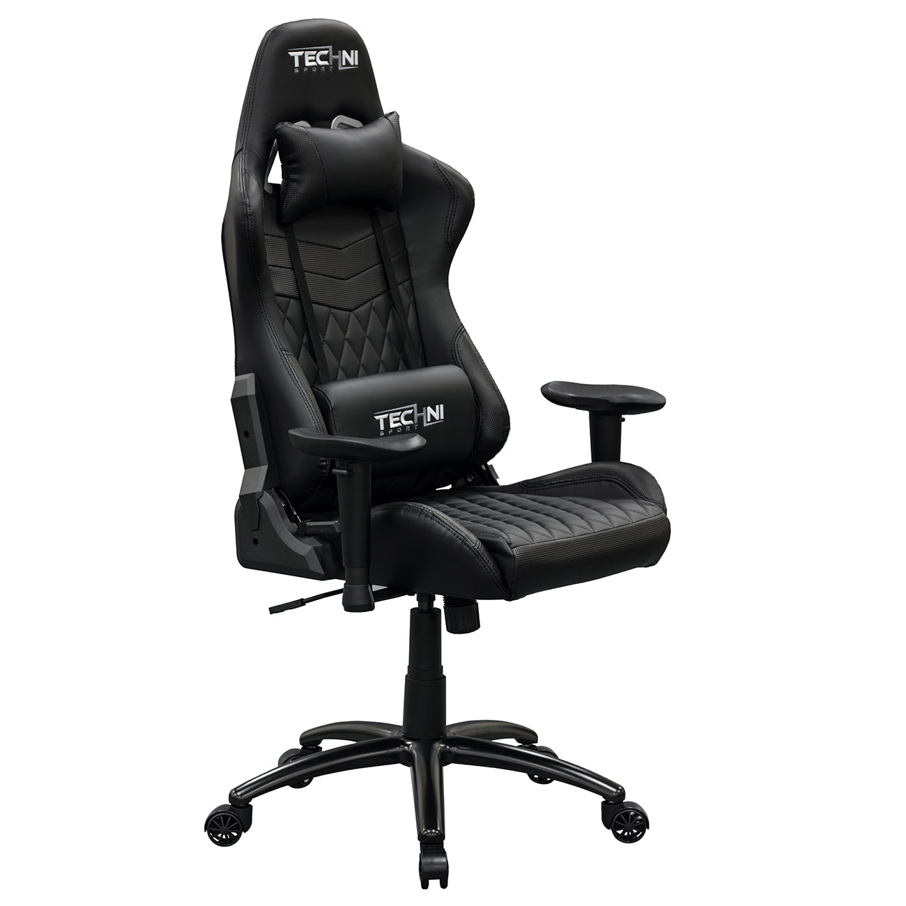 Techni Sport TS-5100 Ergonomic High Back Racer Style PC Gaming Chair (Black)