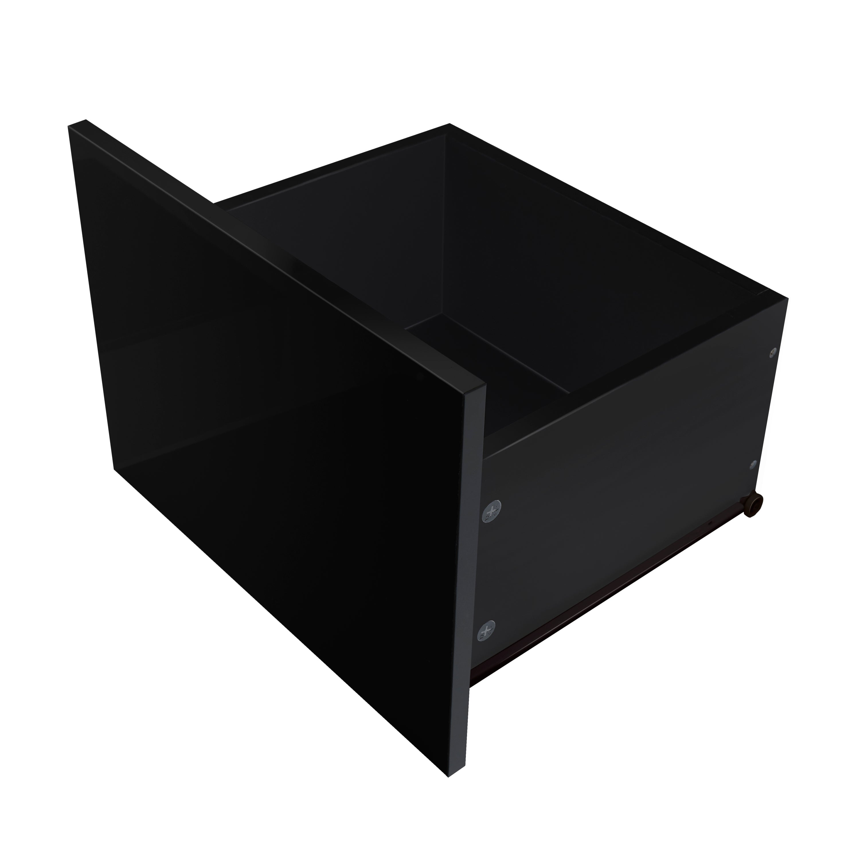 TV Cabinet with LED Light (Black)