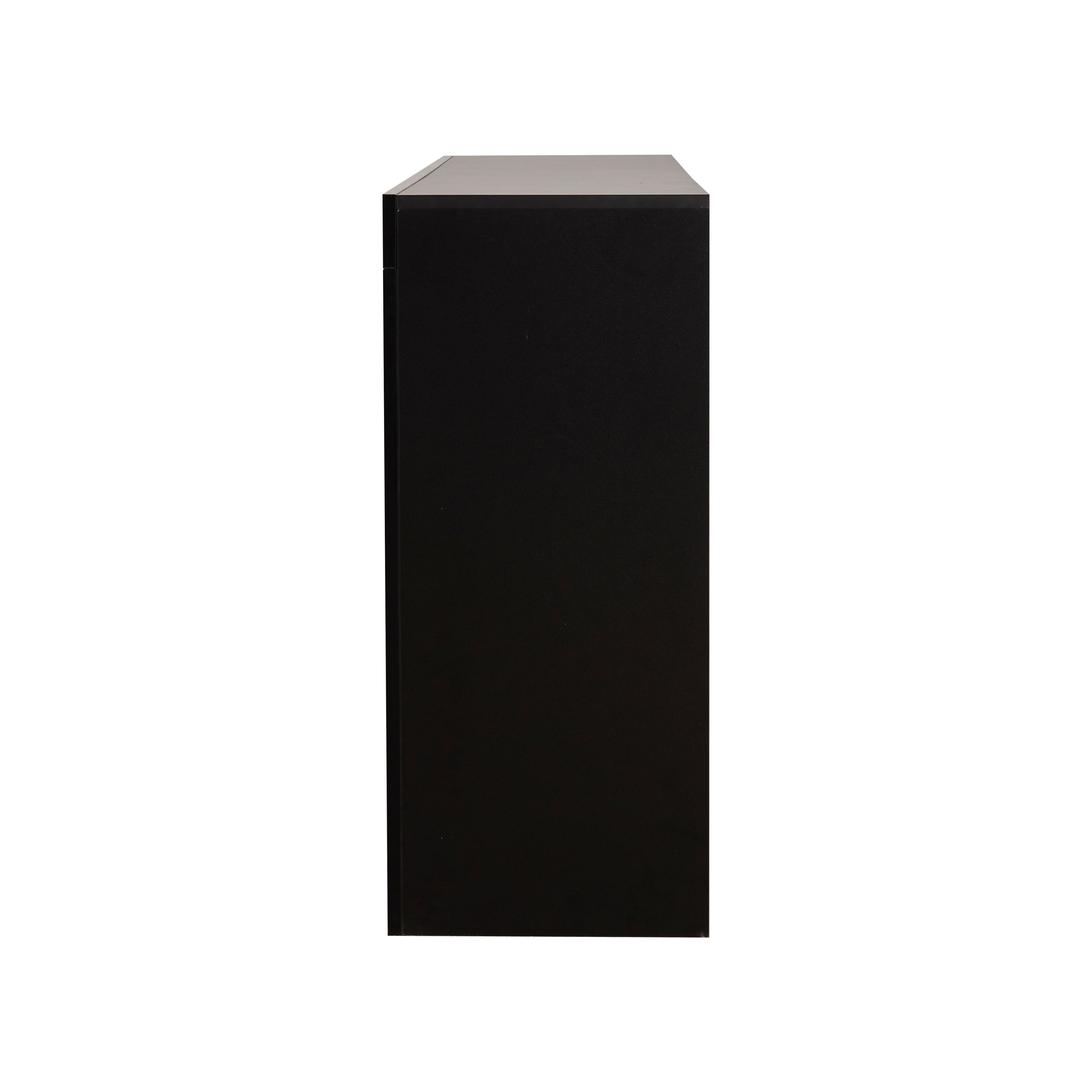 Locker High Gloss with LED Light (Black)