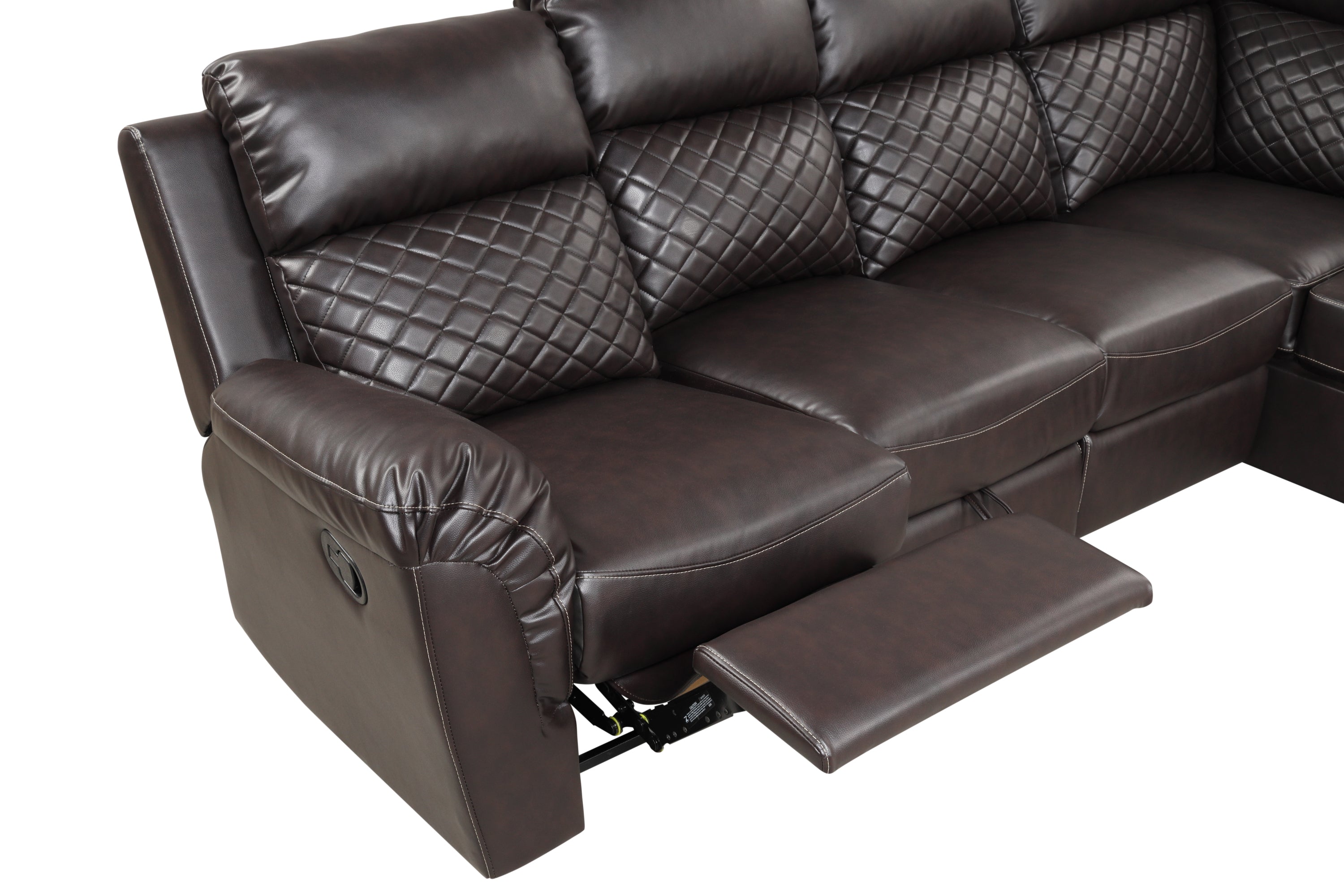 Charlotte Sectional (Brown)
