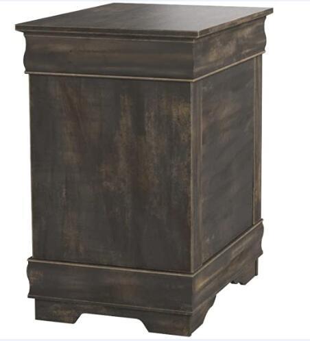 ACME Louis Philippe Nightstand in Antique (Gray)
