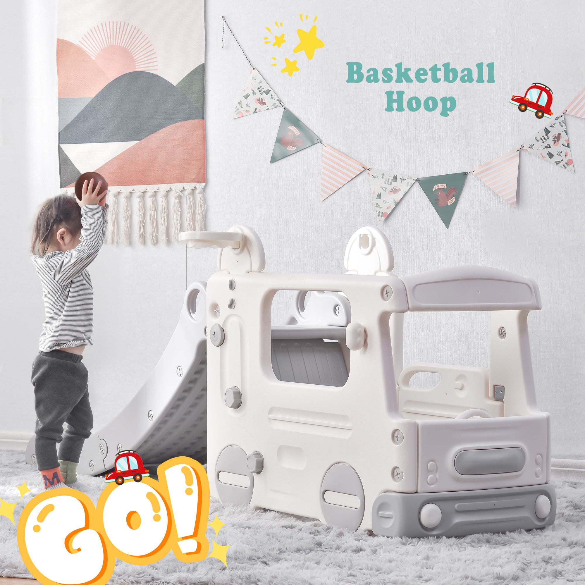 Baby Playpen for Toddler, Astronaut Theme Set 2