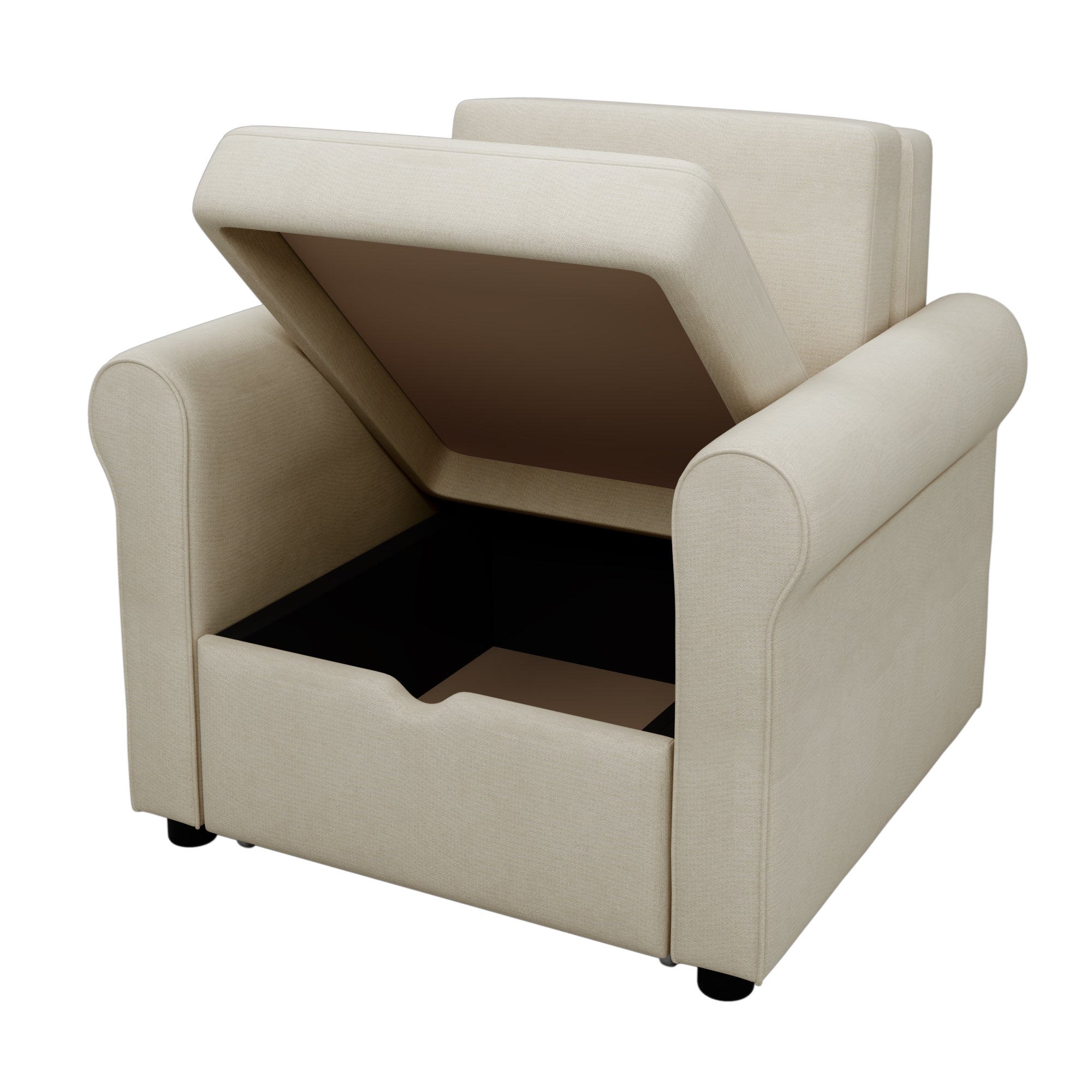 2 in 1 Sofa Bed Chair (Beige)
