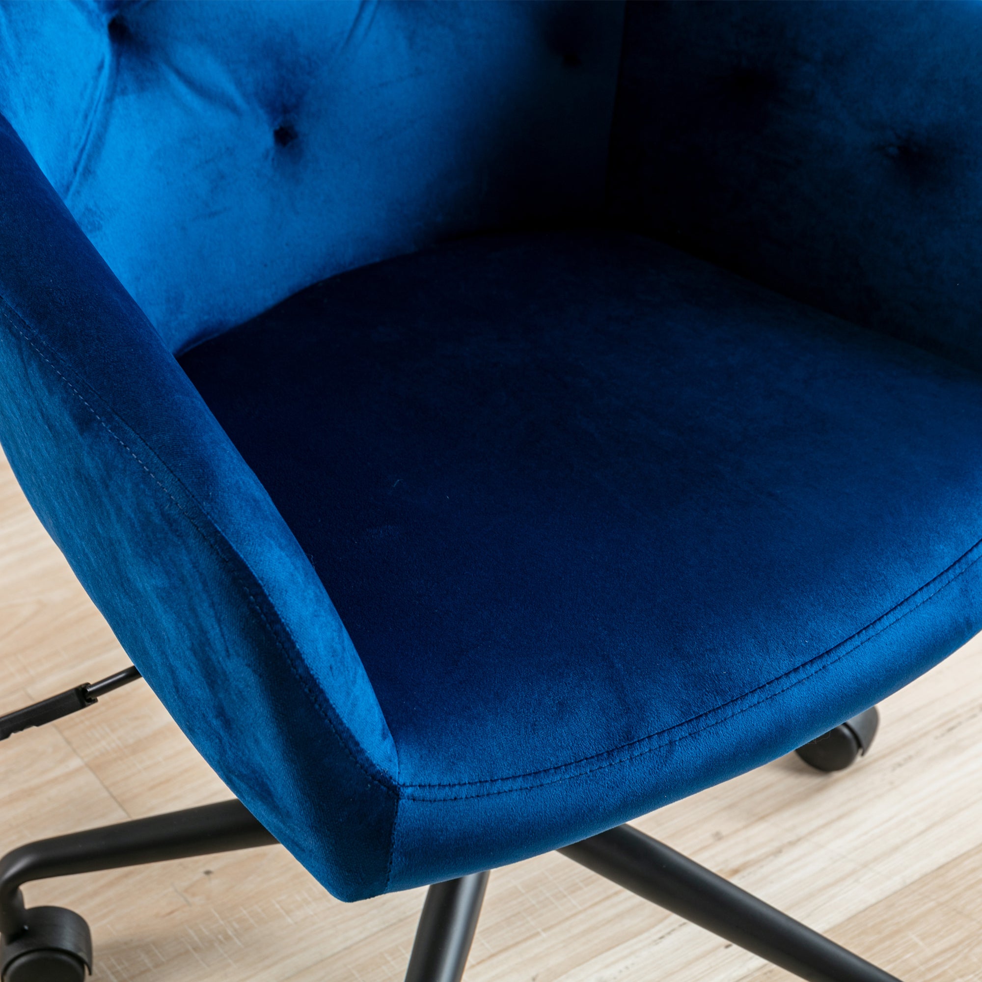 Velvet Fabric Home Office Chair