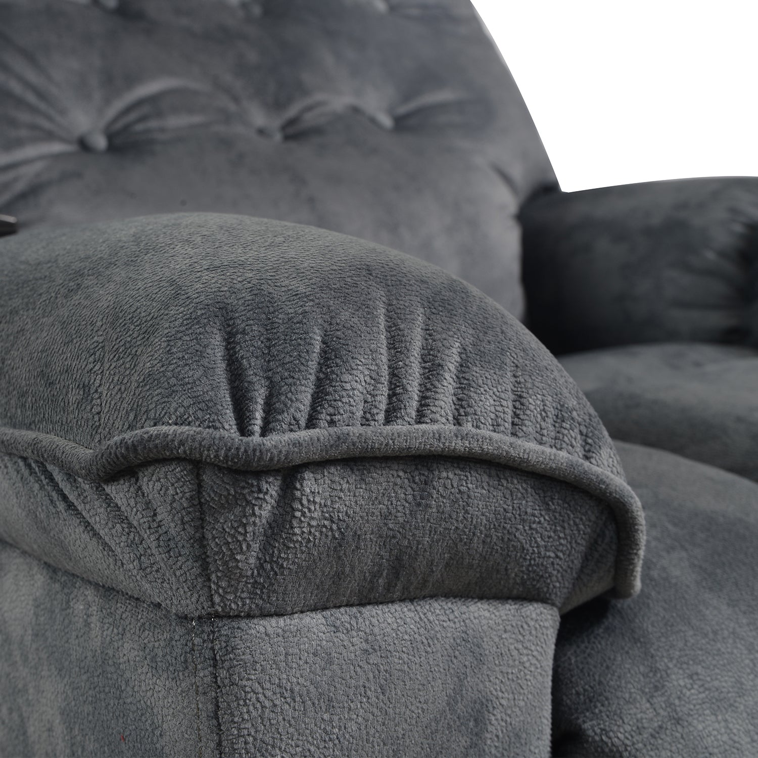 Oliver Soft Velvet Upholstered Living Room Sofa Chair