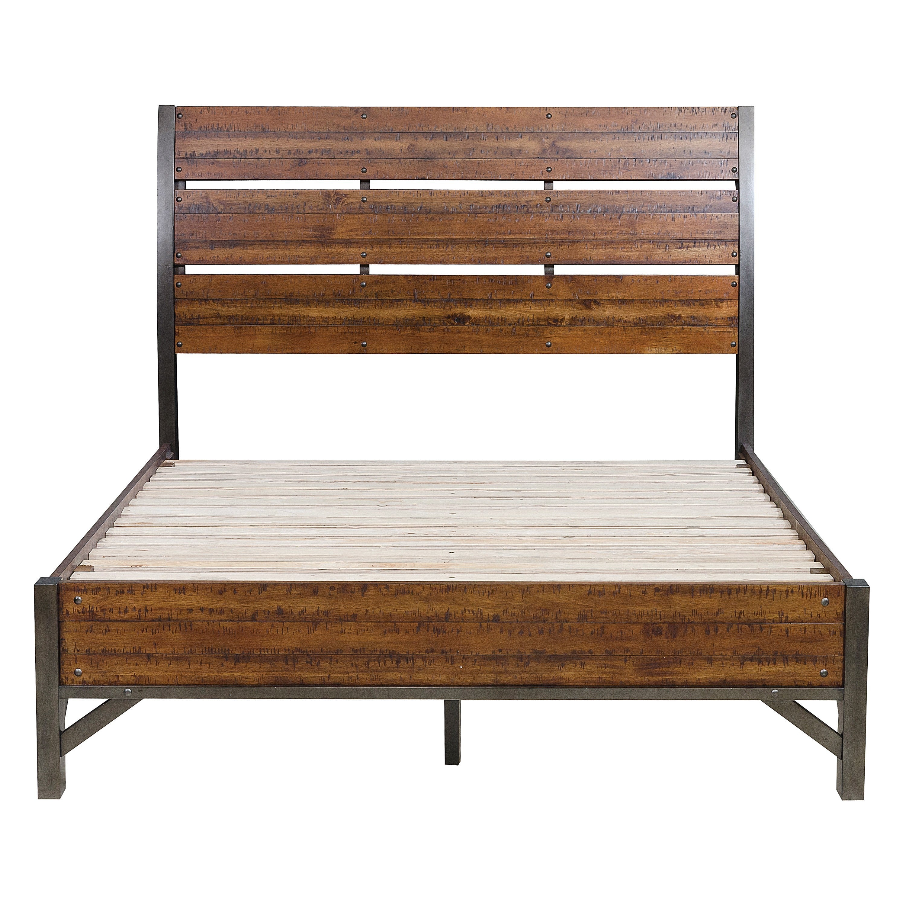 King Size Bed (Brown)