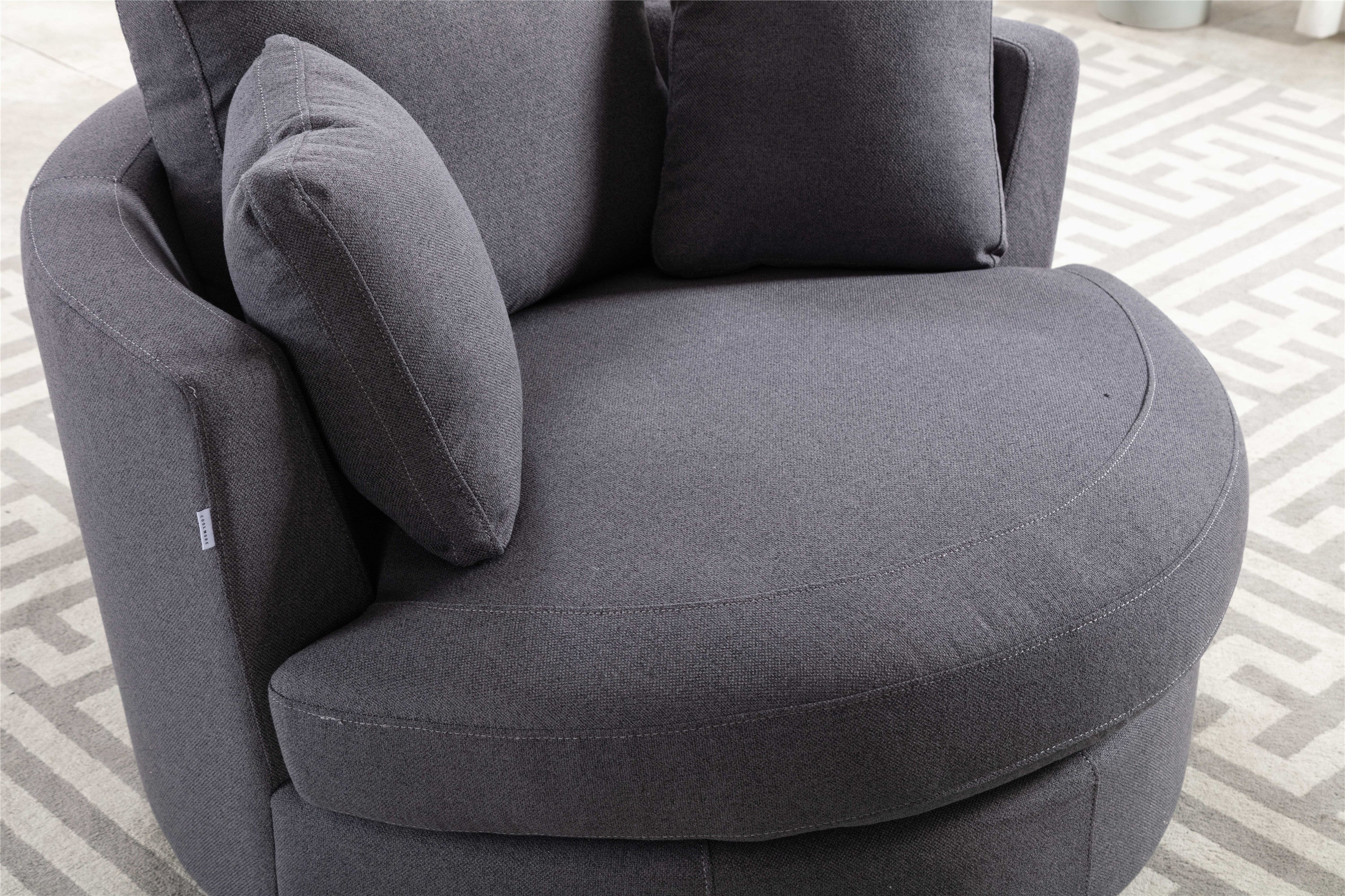Modern Akili Swivel Accent Chair