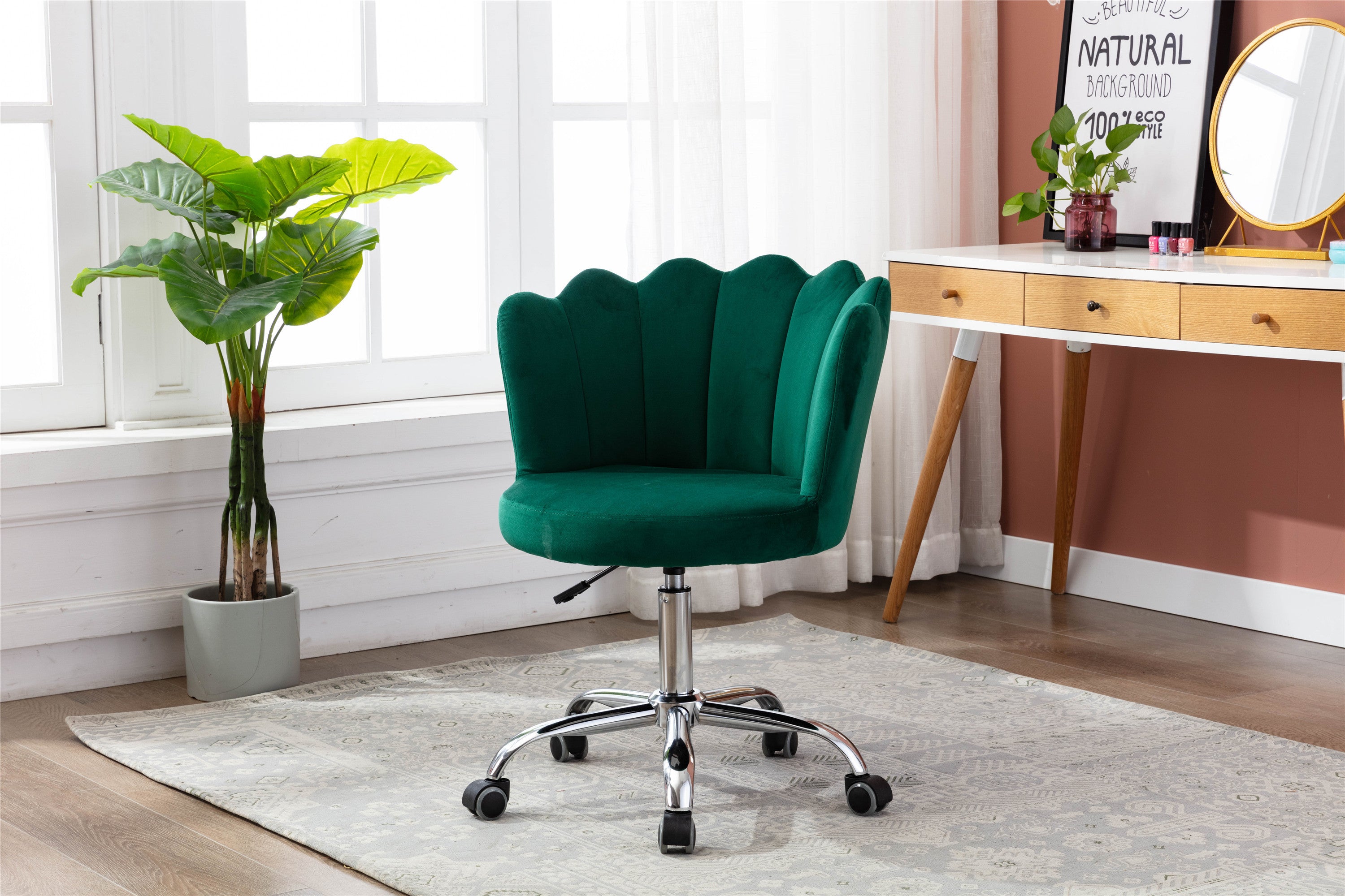 COOLMORE Modern Leisure Office Chair (Green)