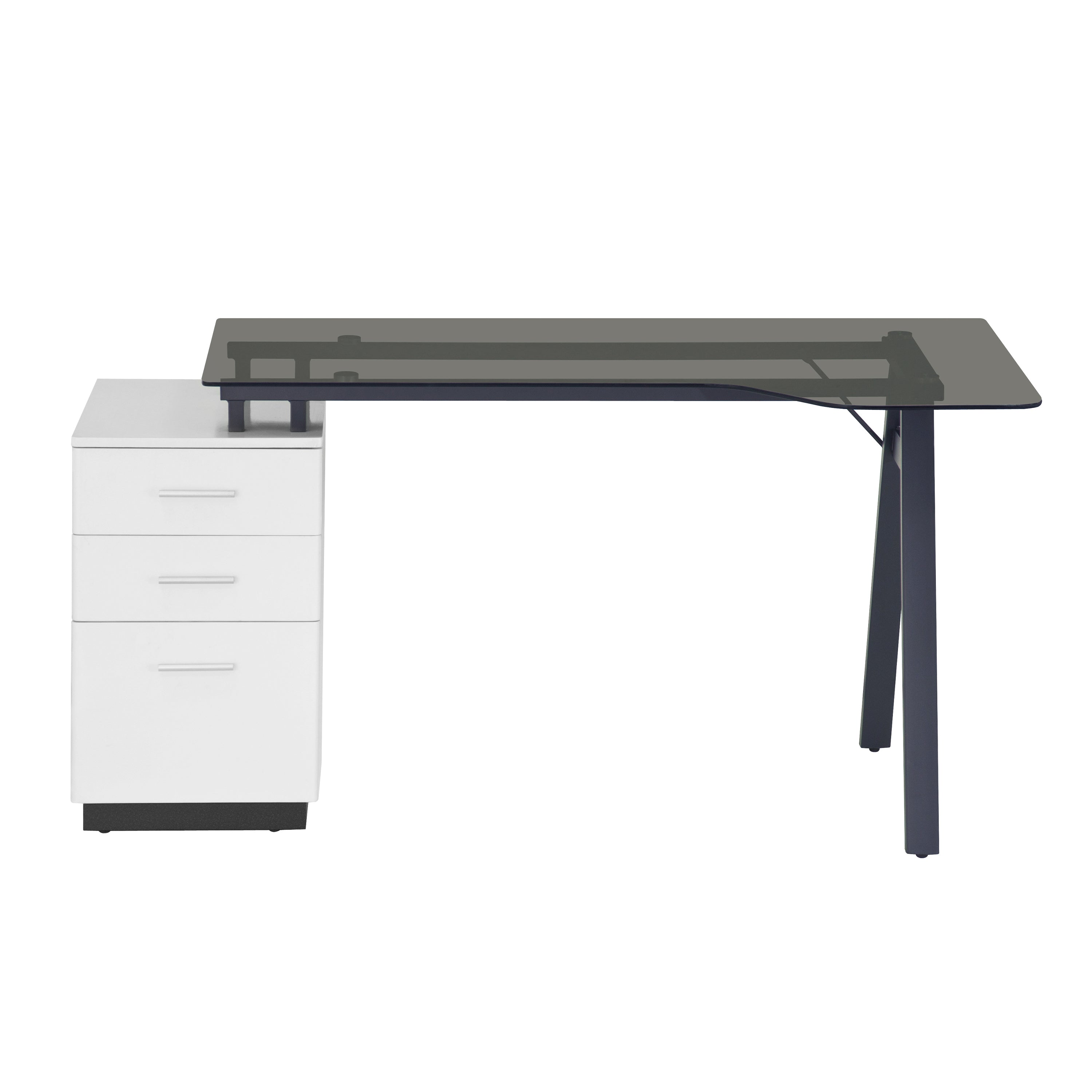 Techni Mobili Modern Home Office Computer Desk (White)