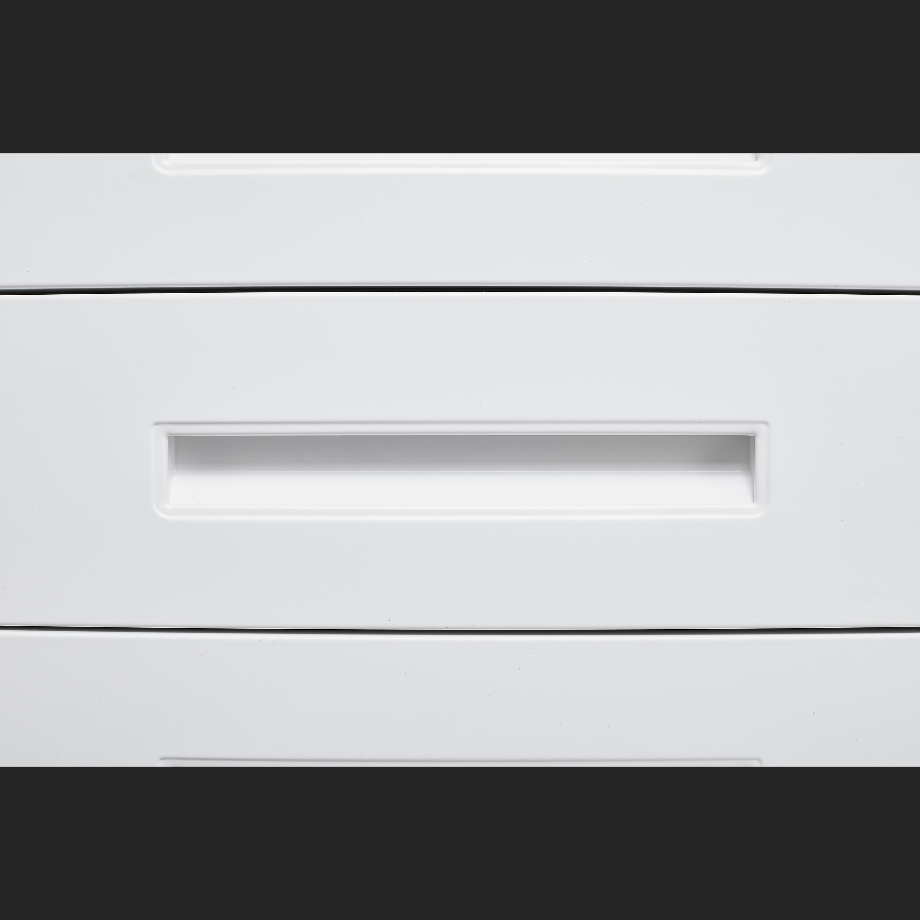 Metal Storage File Cabinet with Lock and Key ( White)