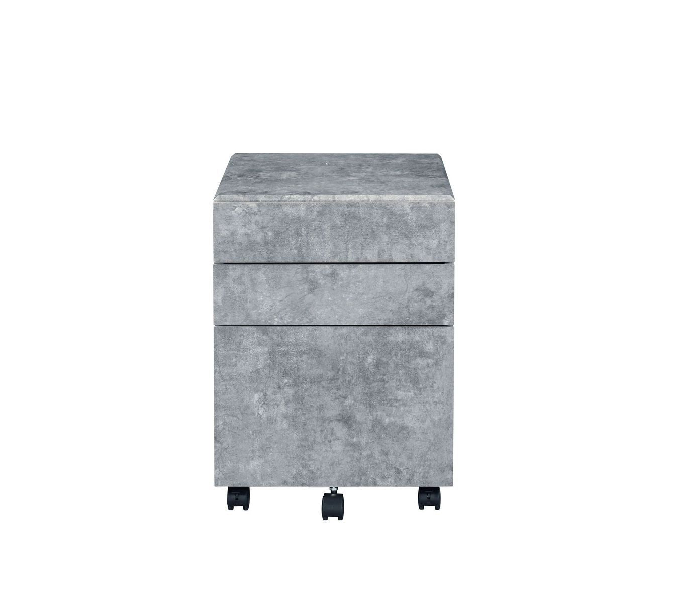 ACME Jurgen File Cabinet (Silver)