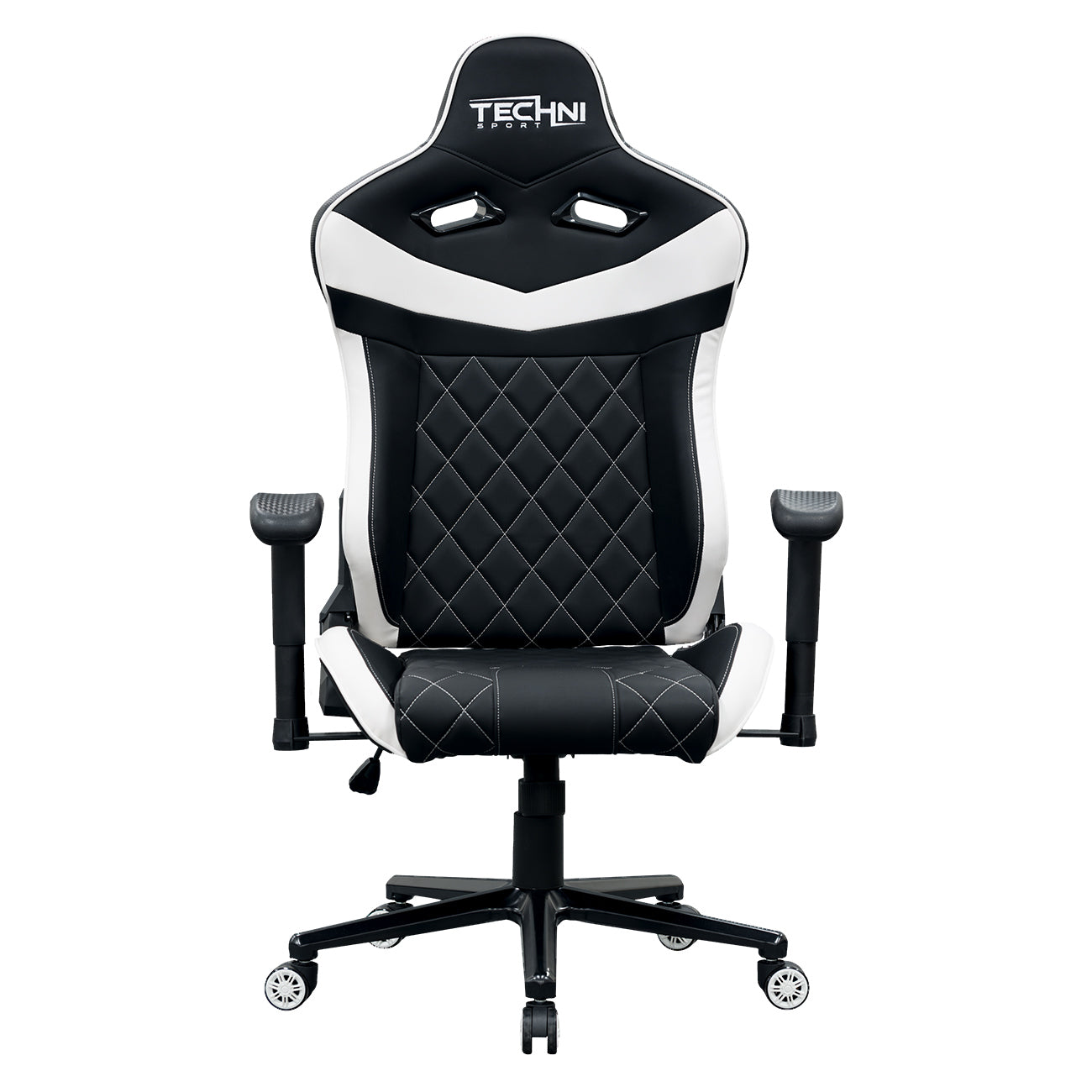 Techni Sport TS-XL1 Ergonomic High Back Racer Style Gaming Chair (White)