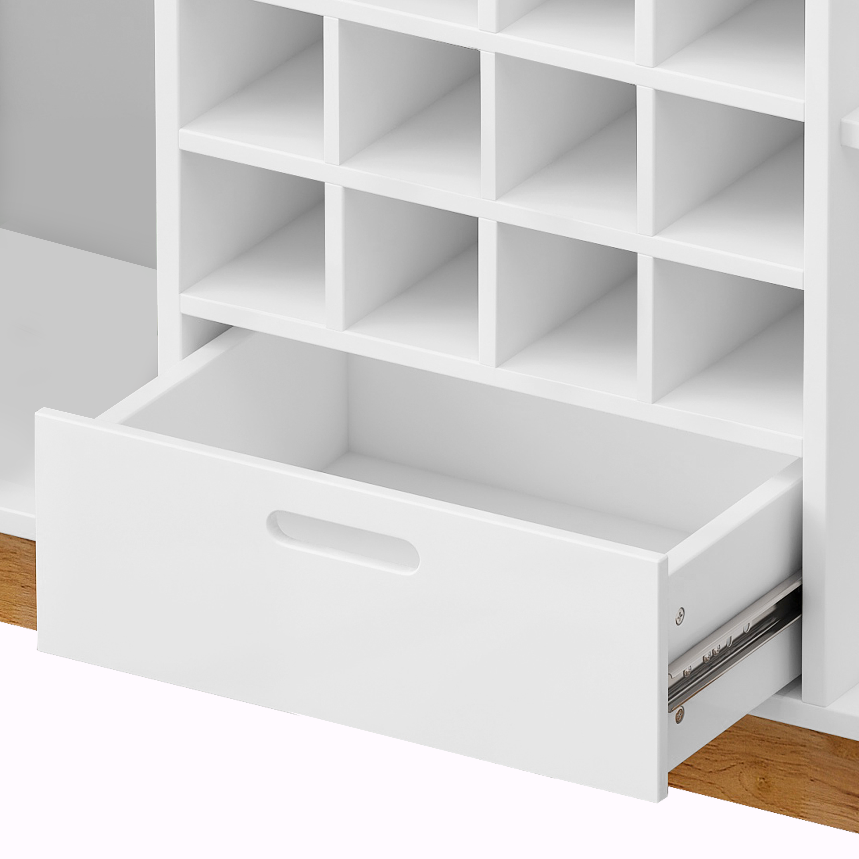 Sideboards Open Shelf (White)