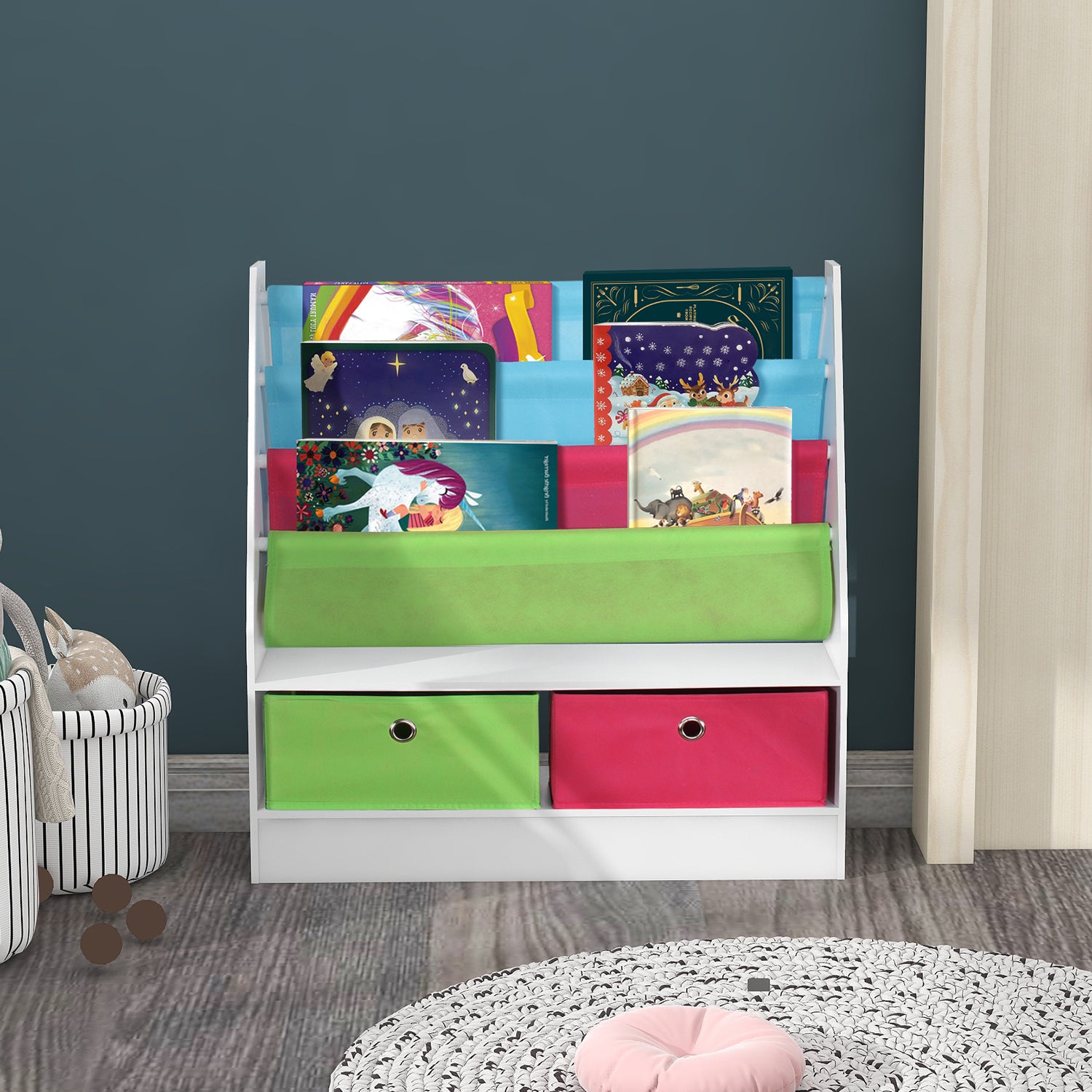 Children's Bookcase with Box