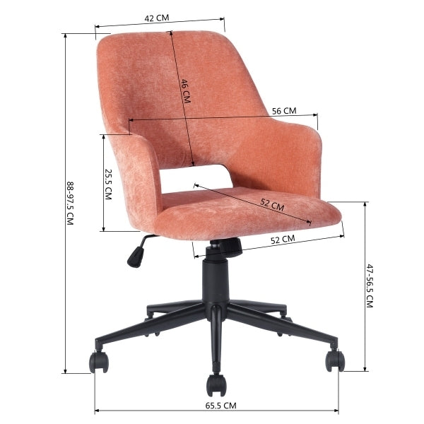 Upholstered Task Chair/ Home Office Chair