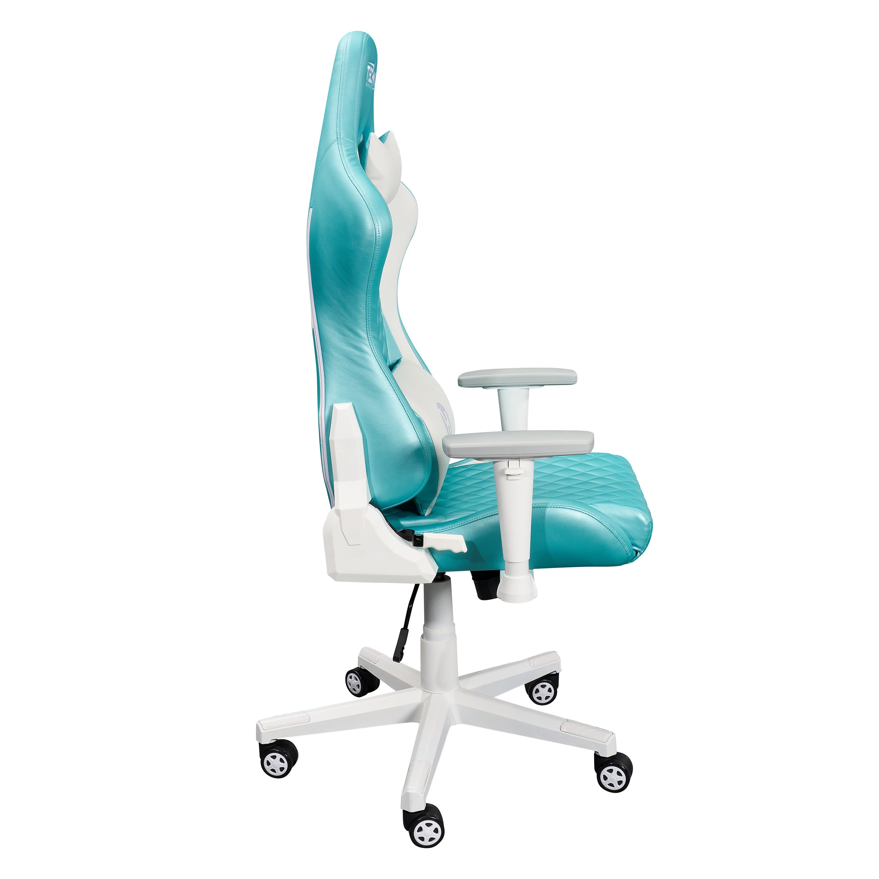 Techni Sport High Back Ergonomic Gaming Chair (White)