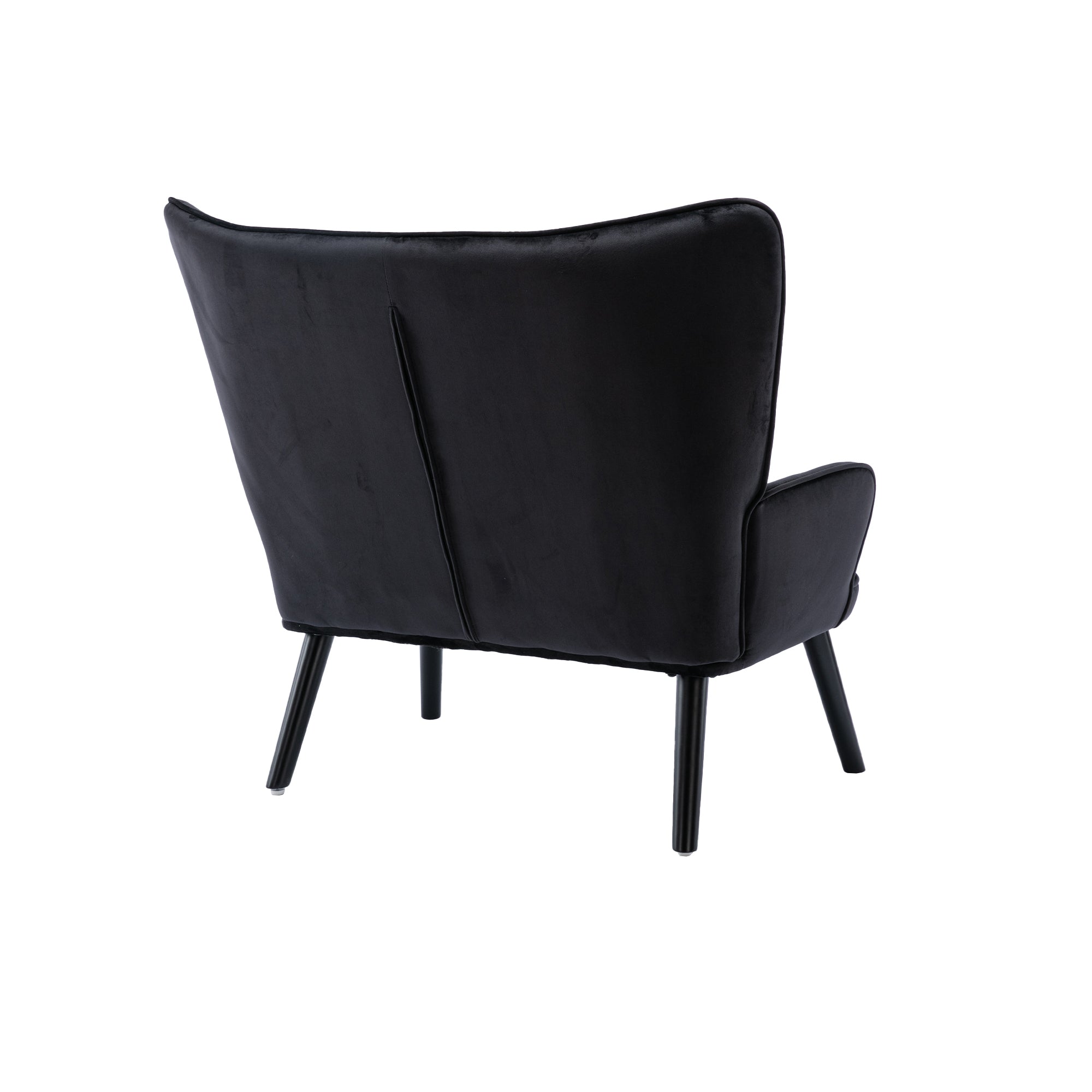 High Back Accent Chair (Black)
