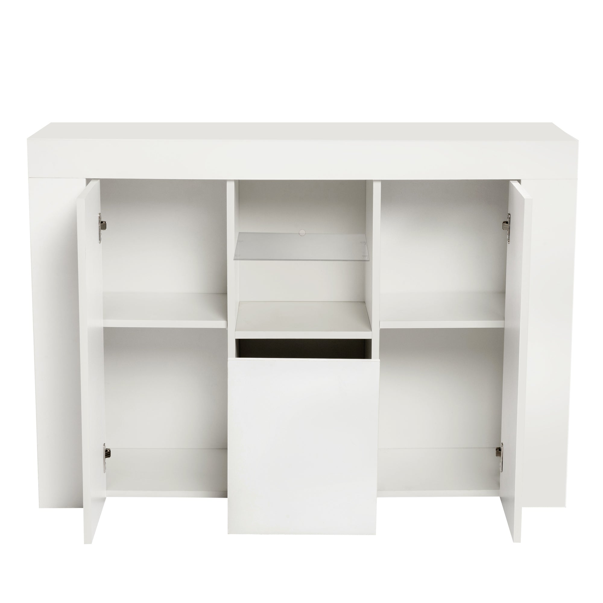 Sideboard with LED Light (White)