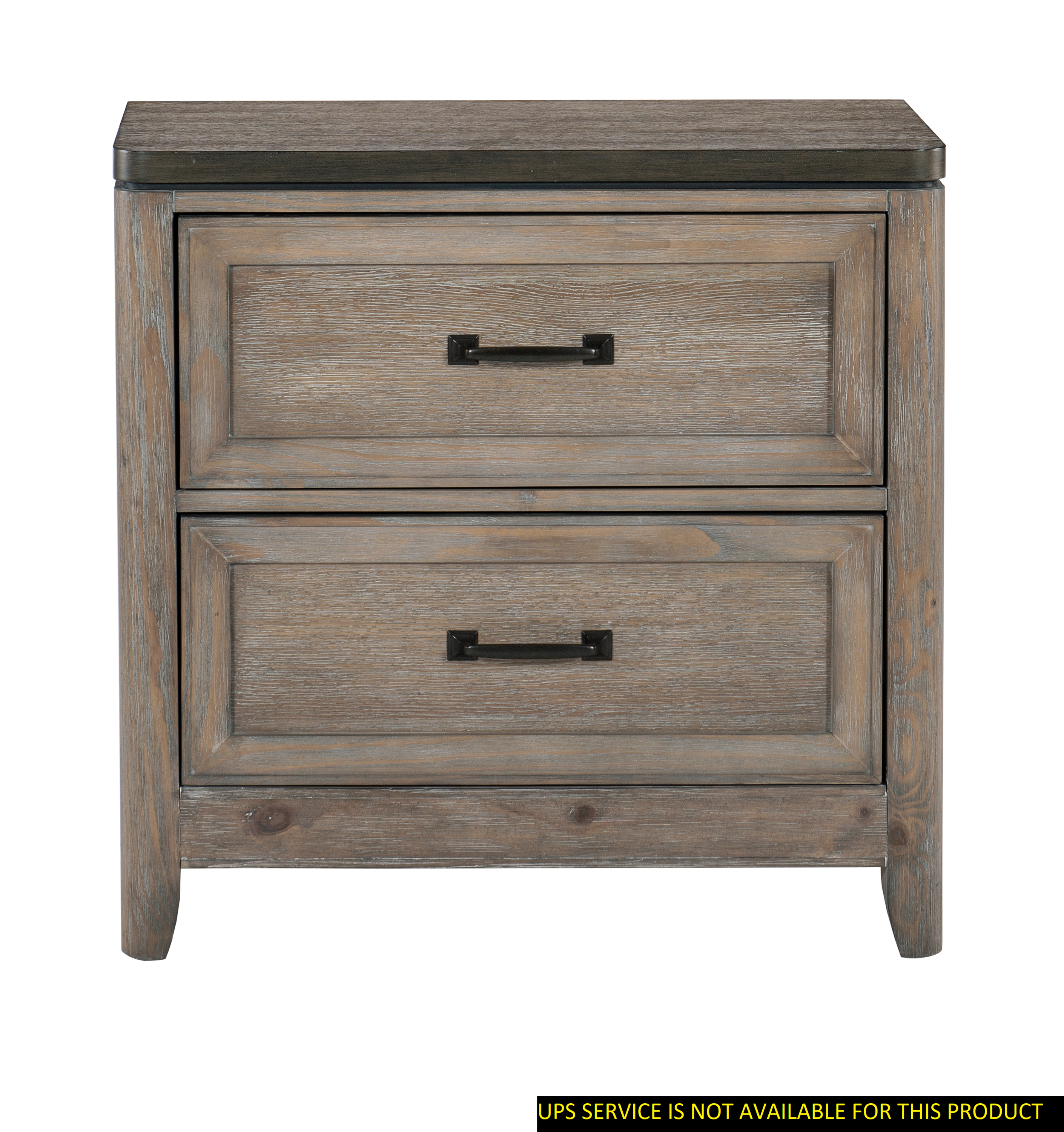 Nightstand of Drawers with Ball Bearing Glides Bed