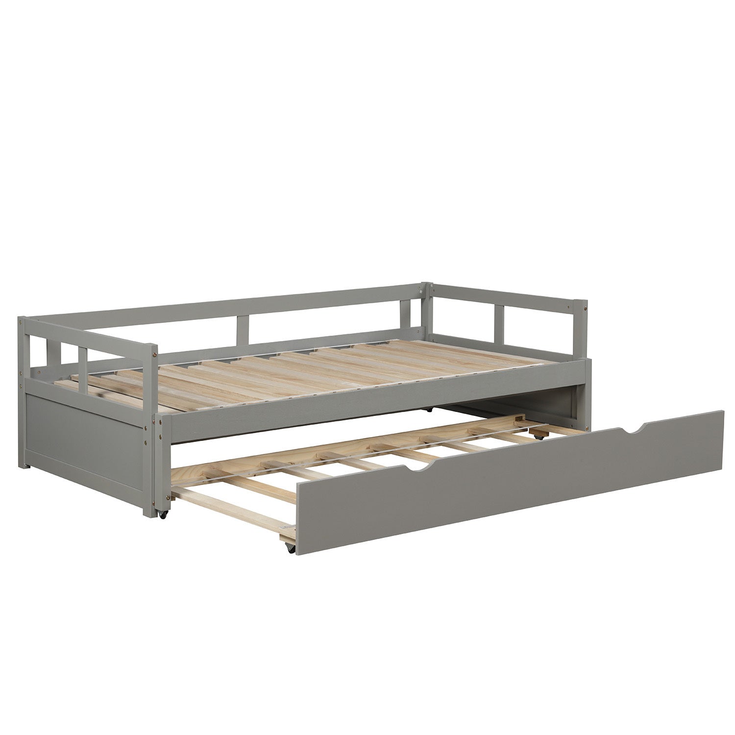 Extending Daybed with Trundle (Gray)