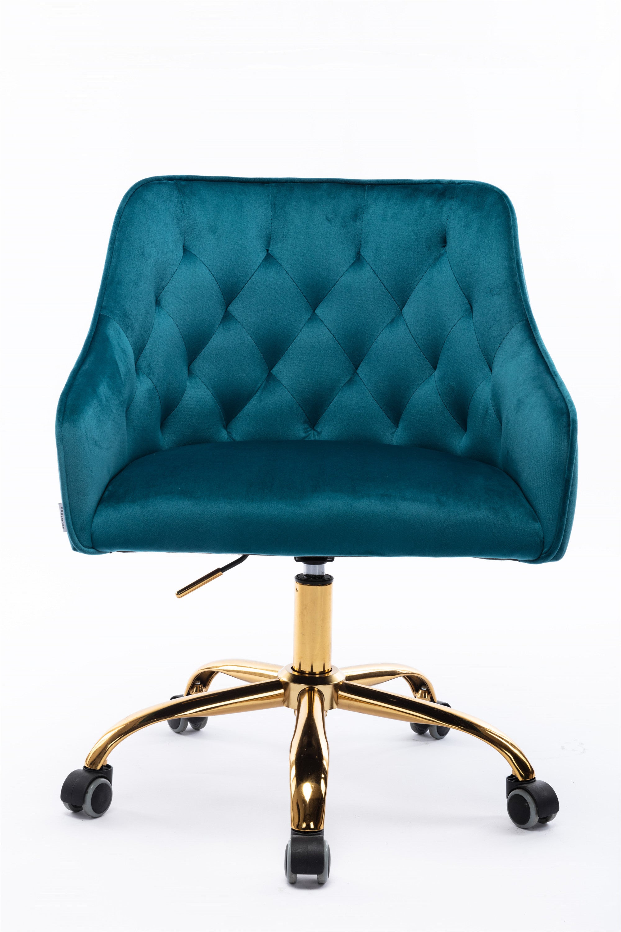 COOLMORE Shell Swivel Chair (Teal)