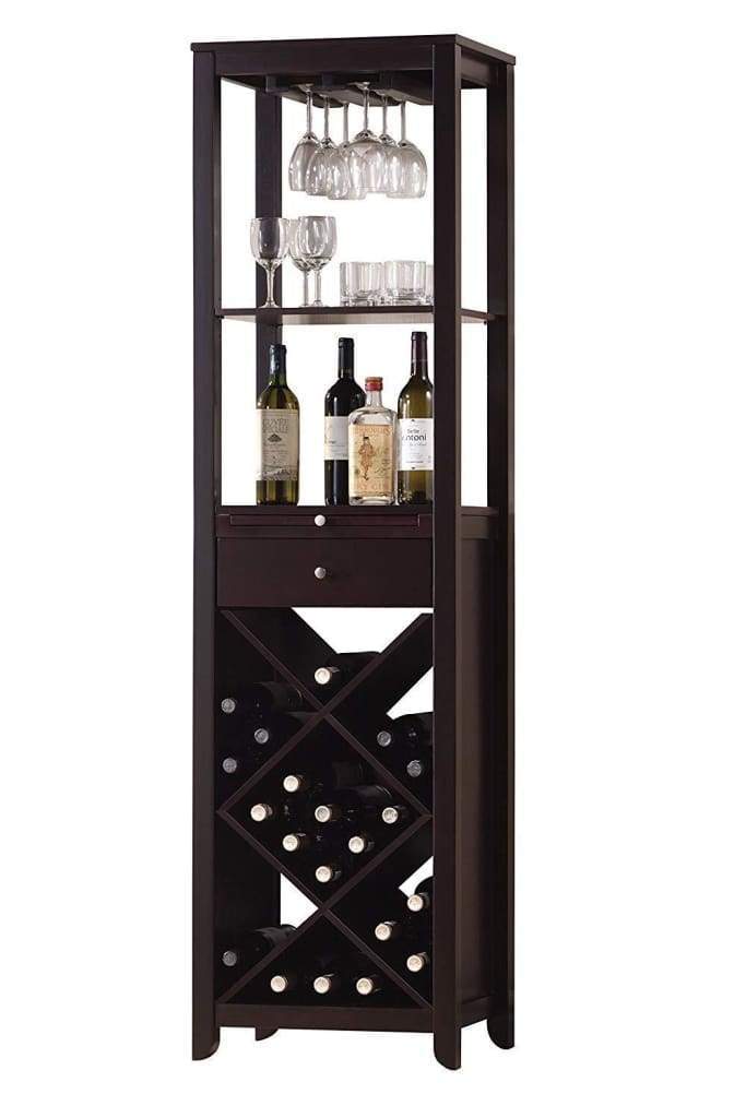 ACME Casey Wine Cabinet in Wenge