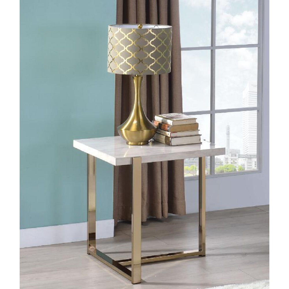 ACME Feit End Table (Champagne)