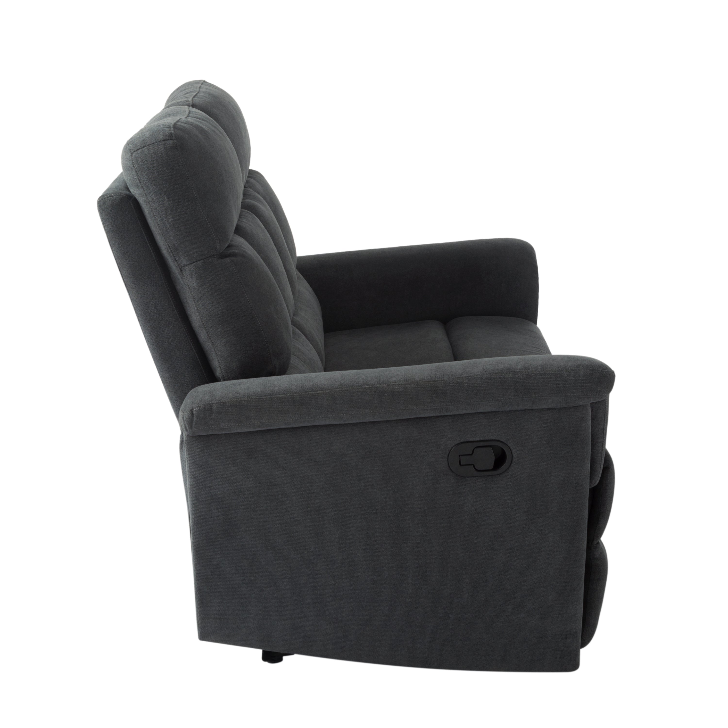 2 Seater Reclining Sofa (Gray)