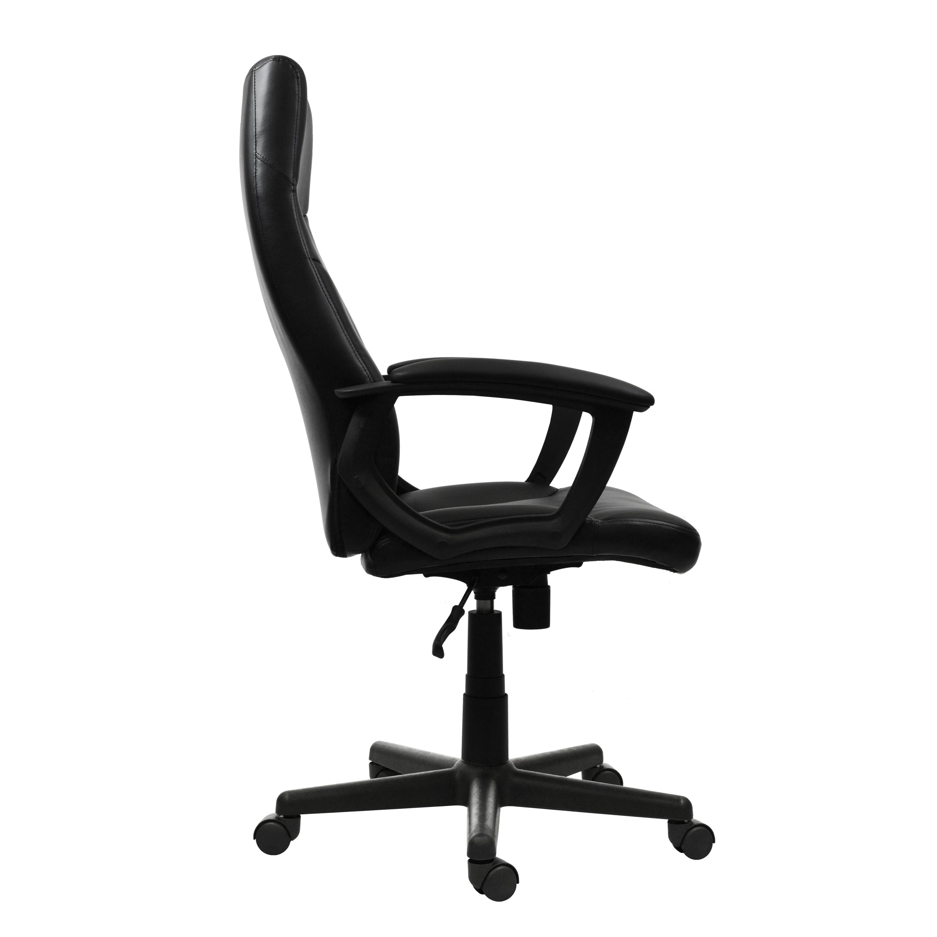 Techni Mobili Medium Back Executive Office Chair (Black)