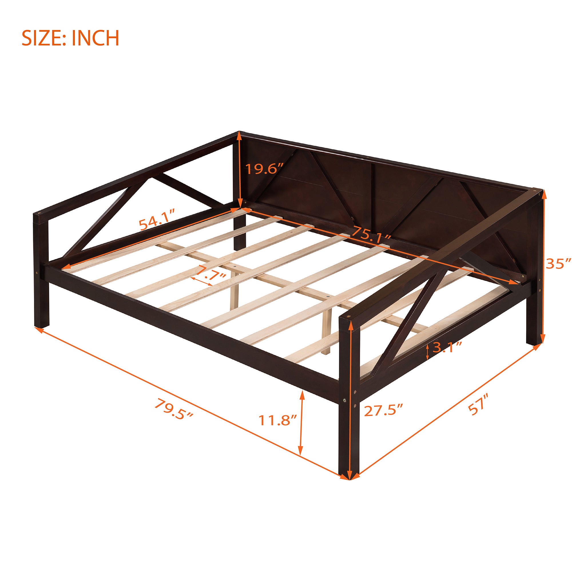 Full size Daybed (Espresso)