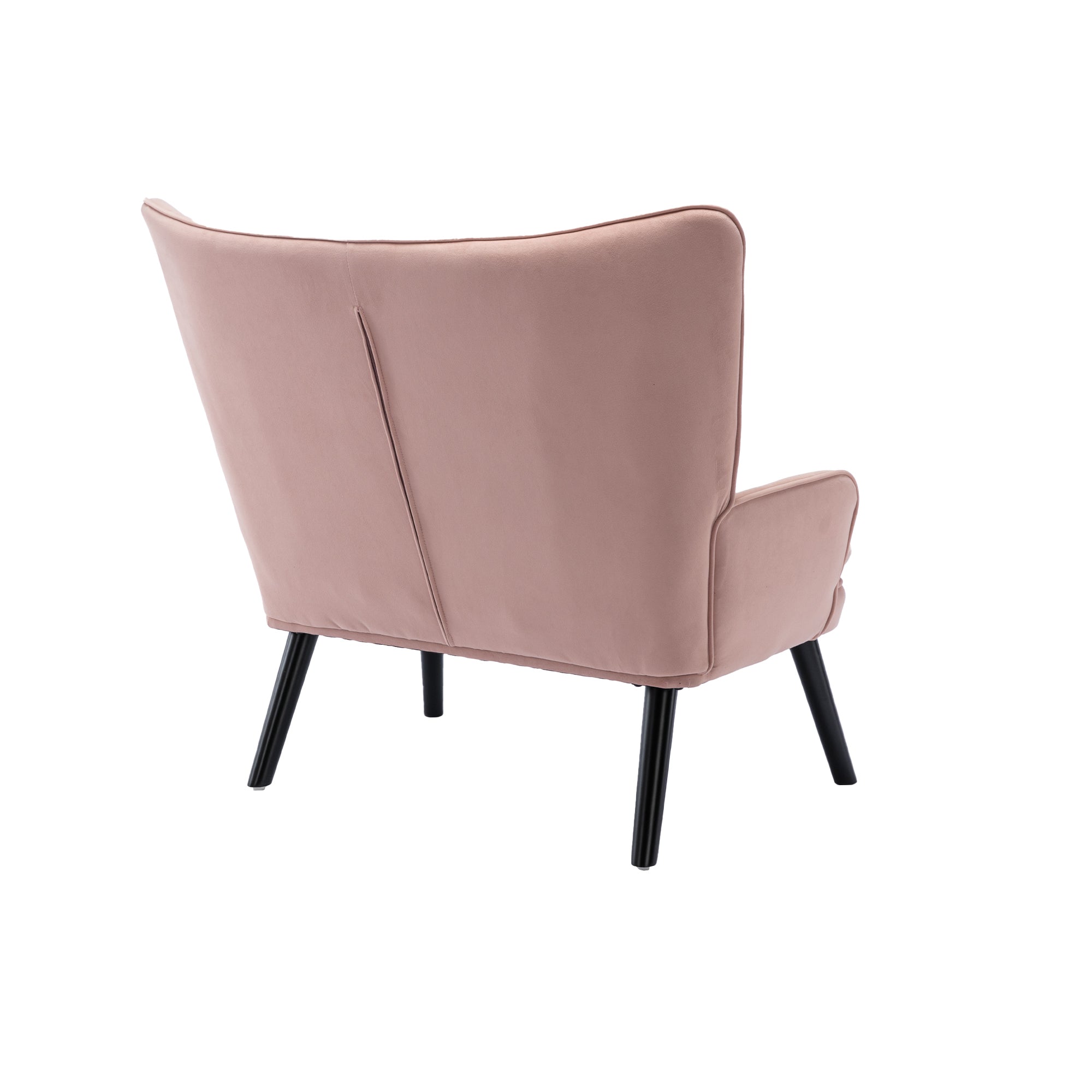 High Back Accent Chair (Pink)