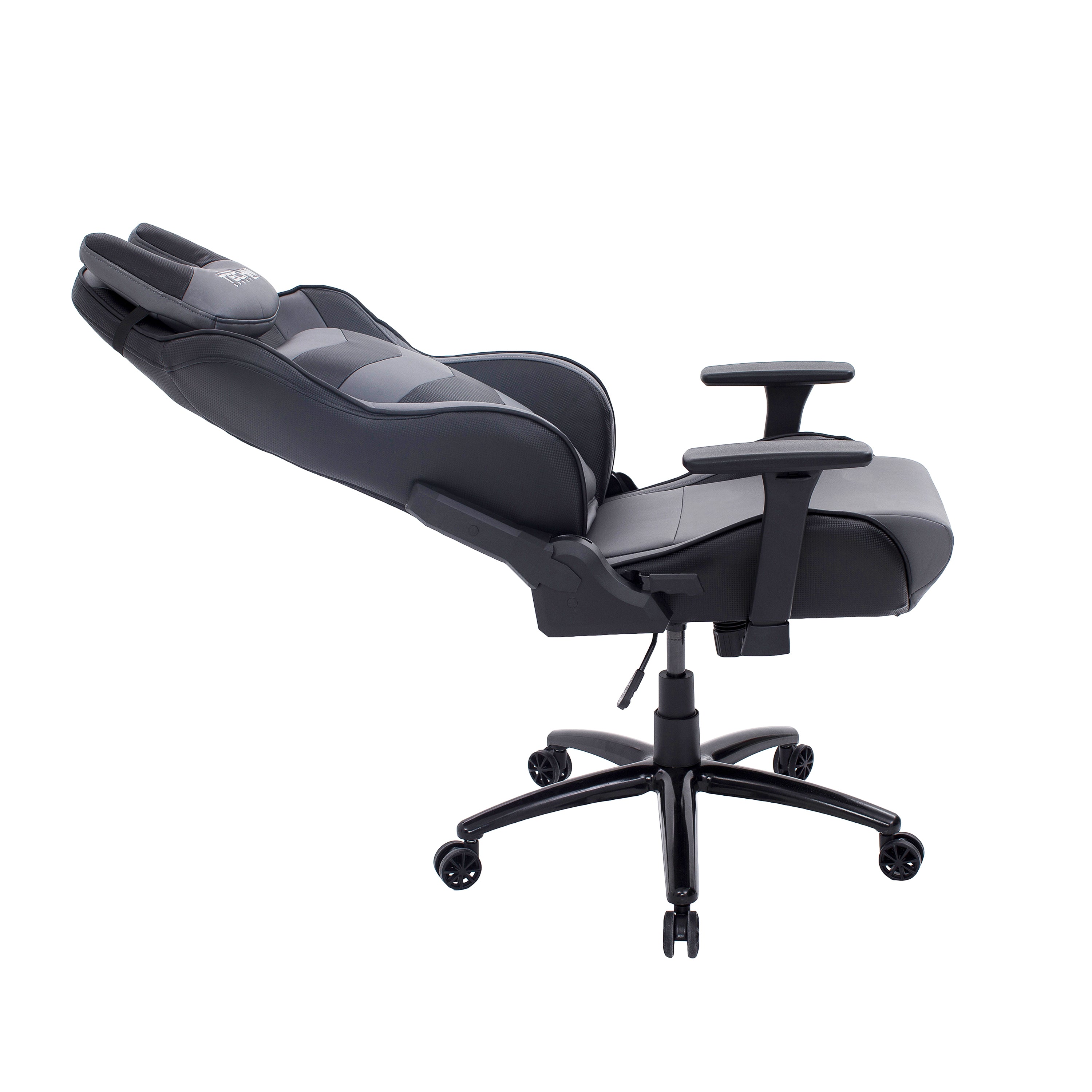 Techni Sport TS-61 Ergonomic High Back Racing Style Gaming Chair (Grey/Black)